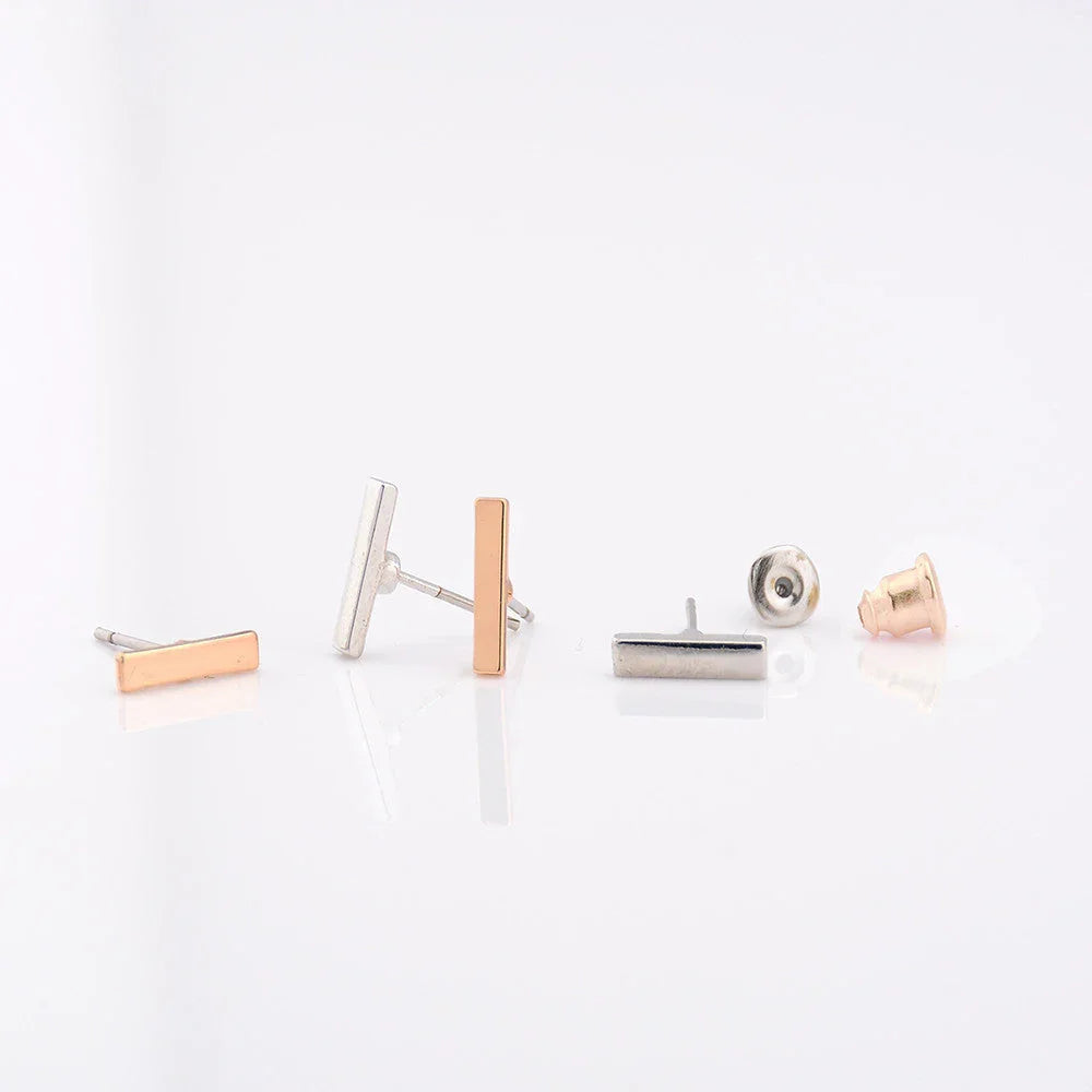 Flat earrings female earrings EX-STOCK Canada