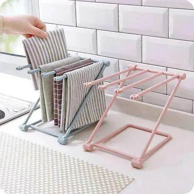 Foldable Dishcloth Shelf Kitchen Accessories Gadget Organizer - EX-STOCK Canada