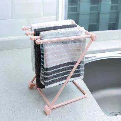Foldable Dishcloth Shelf Kitchen Accessories Gadget Organizer - EX-STOCK Canada