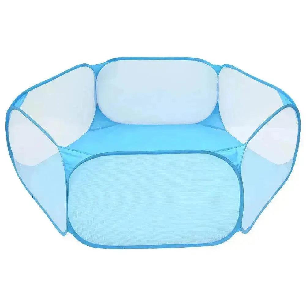 Foldable Kids' Play Tent with Ball Pit: Ocean Ball Pool & Crawling Game House for Outdoor Fun - EX-STOCK Canada