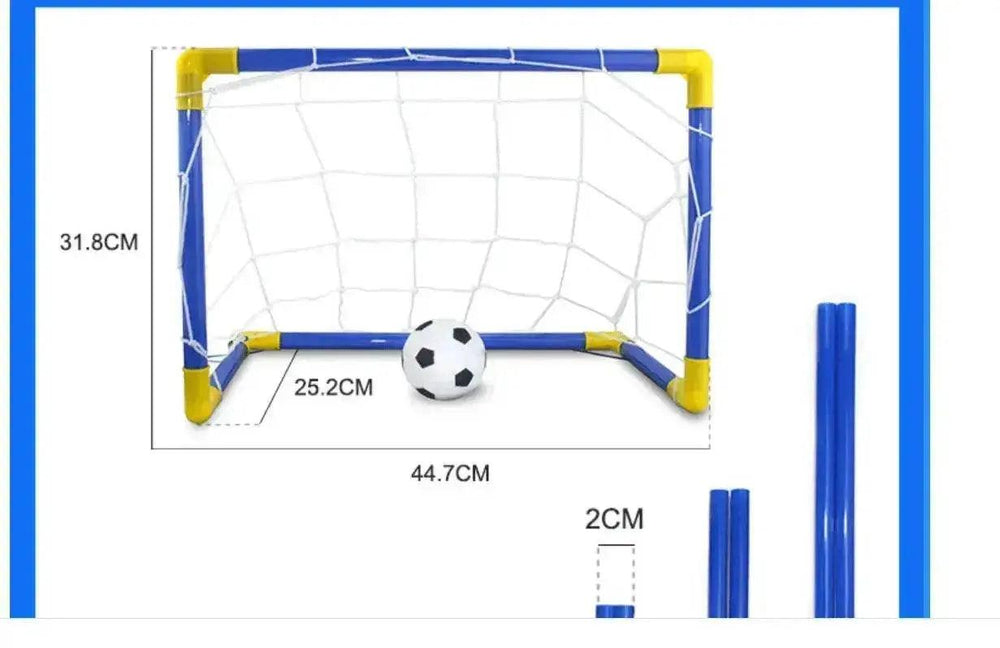 But de football mini pliable avec filet EX-STOCK Canada