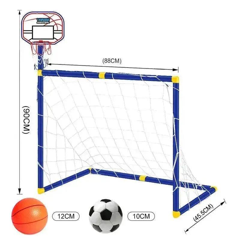 But de football mini pliable avec filet EX-STOCK Canada