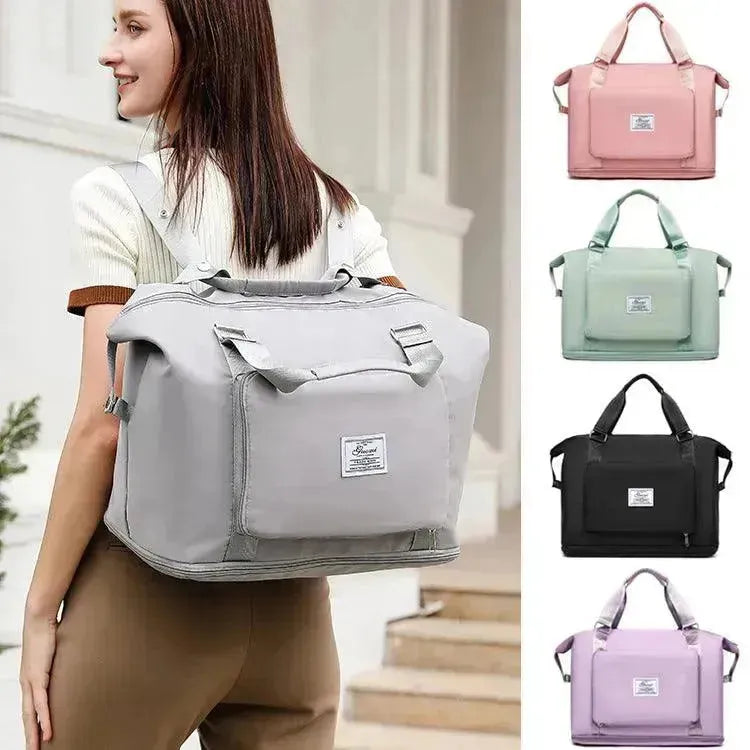 Sacs de voyage pliables pour sac à dos, sac à main, sac à bandoulière, sac de gym, fitness, weekender, sac de nuit pour femmes - EX-STOCK Canada