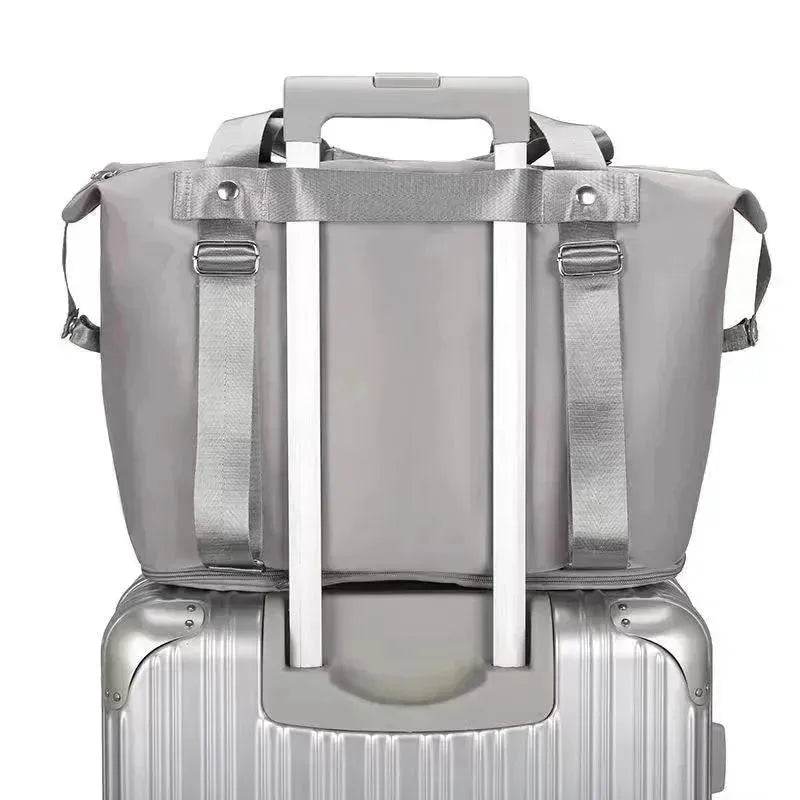 Folding Travel Bags For Backpack Handbag Sholder Bag Gym Fitness Weekender Overnight Women - EX-STOCK Canada