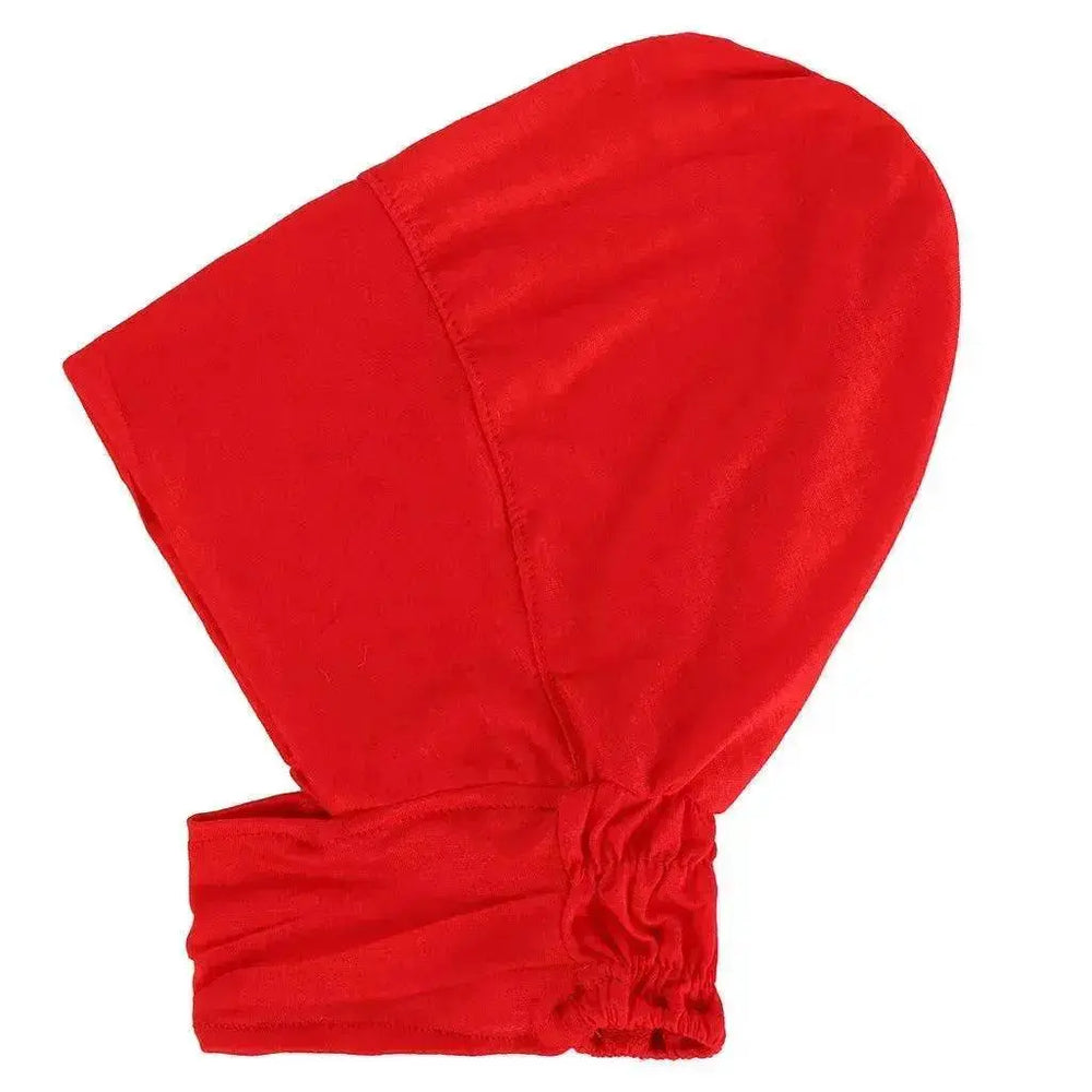 Four-Season Silk Cotton Pullover Hat in Solid Color with Elastic Fit - EX-STOCK Canada