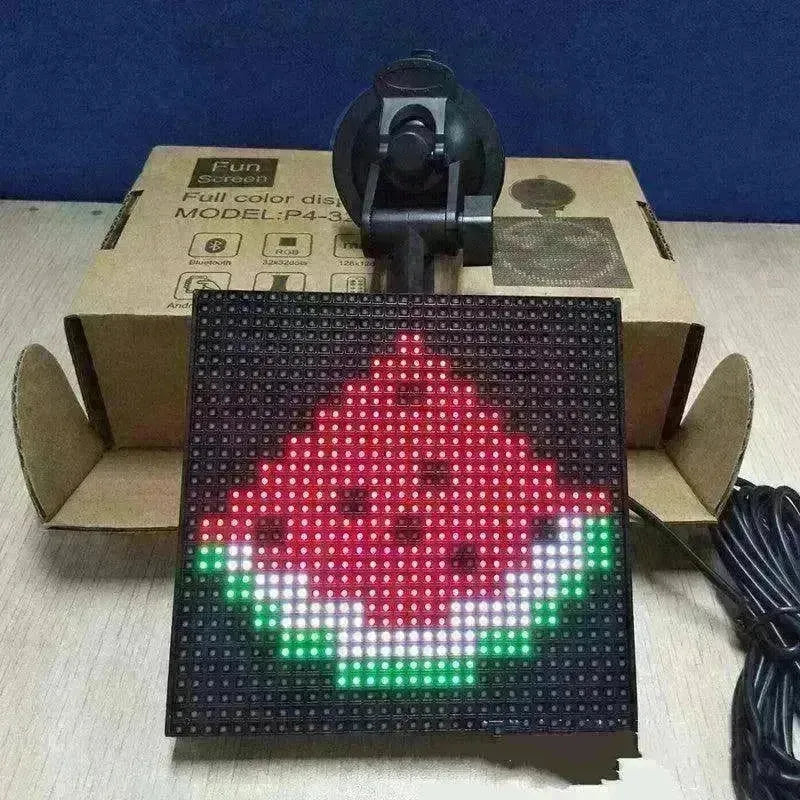 Full-Color Bluetooth Emoticon Car Led Display - EX-STOCK CANADA