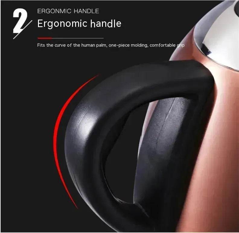 غلاية من الفولاذ المقاوم للصدأ بسعة 1 لتر، صامتة وذات درجة حرارة ثابتة أوتوماتيكية بالكامل - EX-STOCK Canada