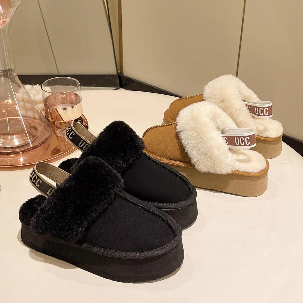 Bottes de neige à plateforme intégrée avec embout et antidérapantEX-STOCK Canada