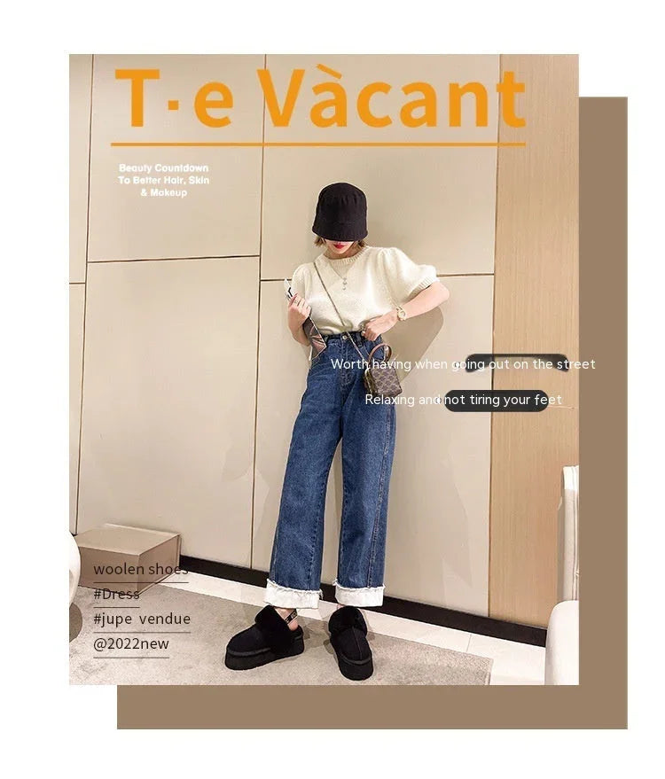 Botas de Nieve con Plataforma Integrada, Puntera y AntideslizanteEX-STOCK Canada