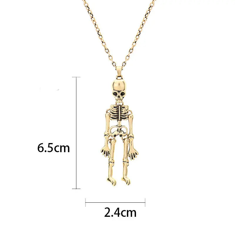 Ghost Festival Ghost Skull Bat Pumpkin Head Pendant Necklace - EX-STOCK Canada