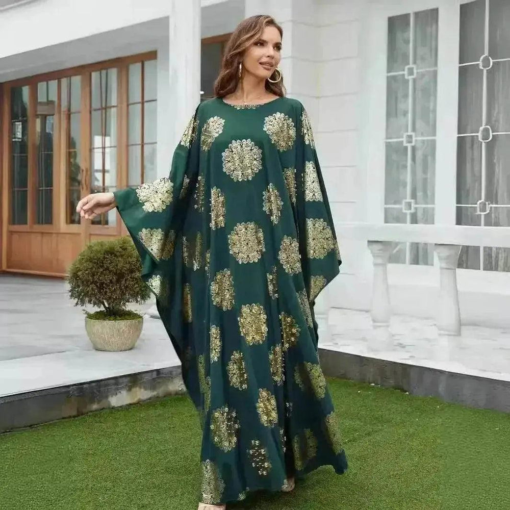 Gilding Batwing Sleeve Arab Women's Robes - EX-STOCK Canada