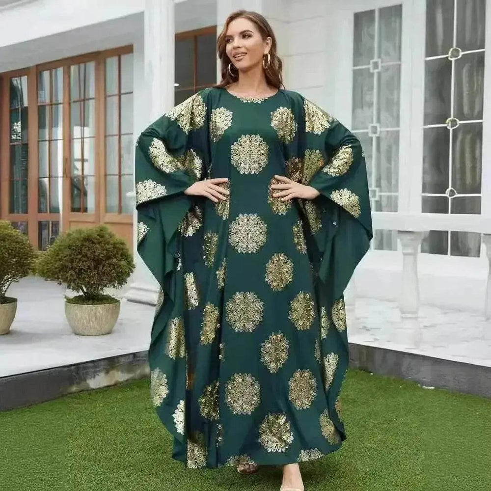 Gilding Batwing Sleeve Arab Women's Robes - EX-STOCK Canada