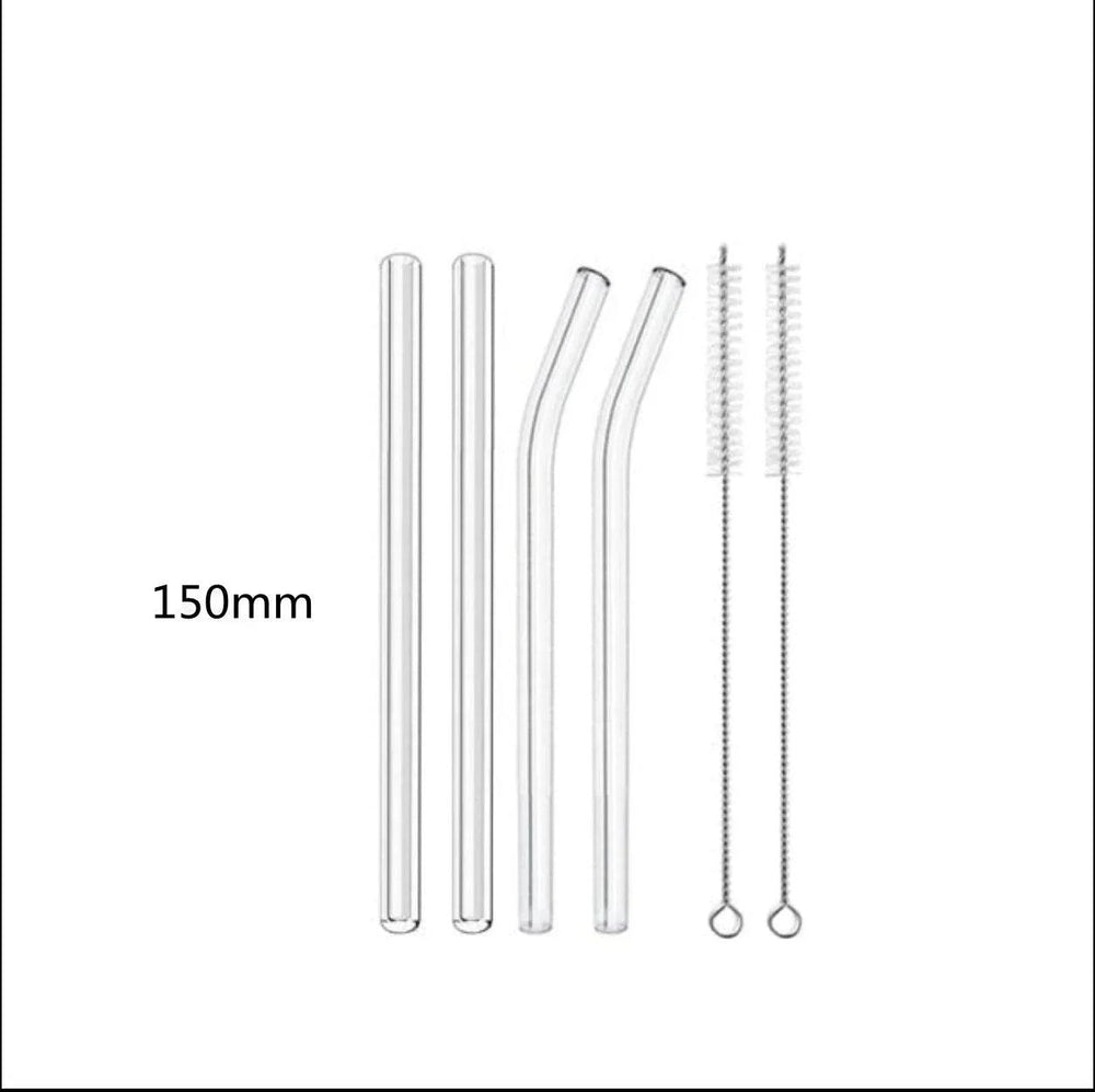 Glass Straws, Pearl Milk Tea Coarse Drinking Straws, Non-disposable Transparent Water Cups, Long Straws EX-STOCK Canada