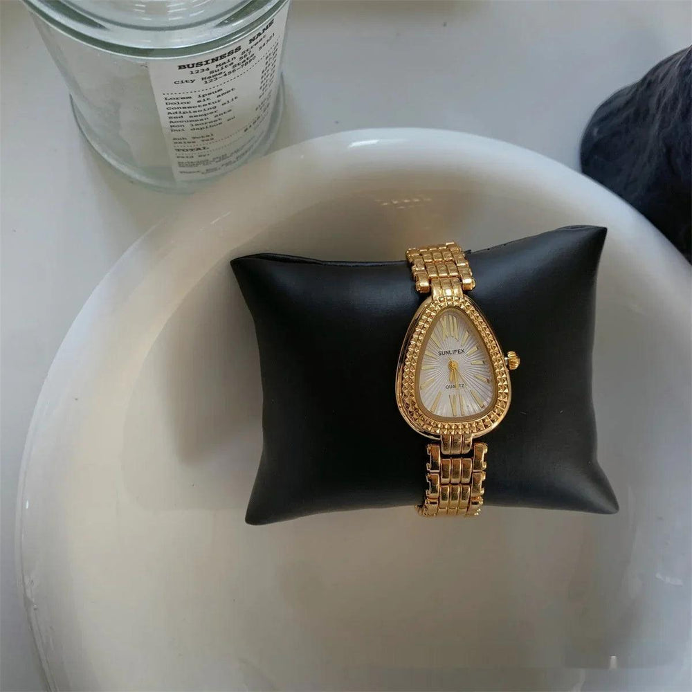 Golden Snake Head Gorgeous Chain Watch Women EX-STOCK Canada