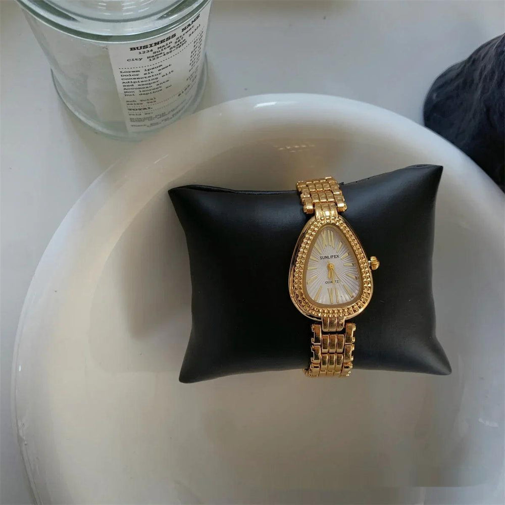 Golden Snake Head Gorgeous Chain Watch Women EX-STOCK Canada