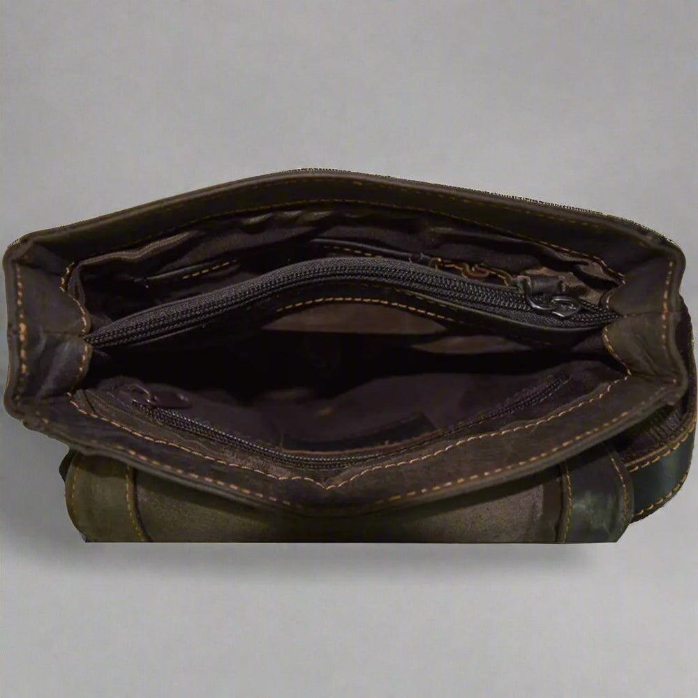 Greenwood Leather Henry Mini-Messenger Bag EX-STOCK Canada
