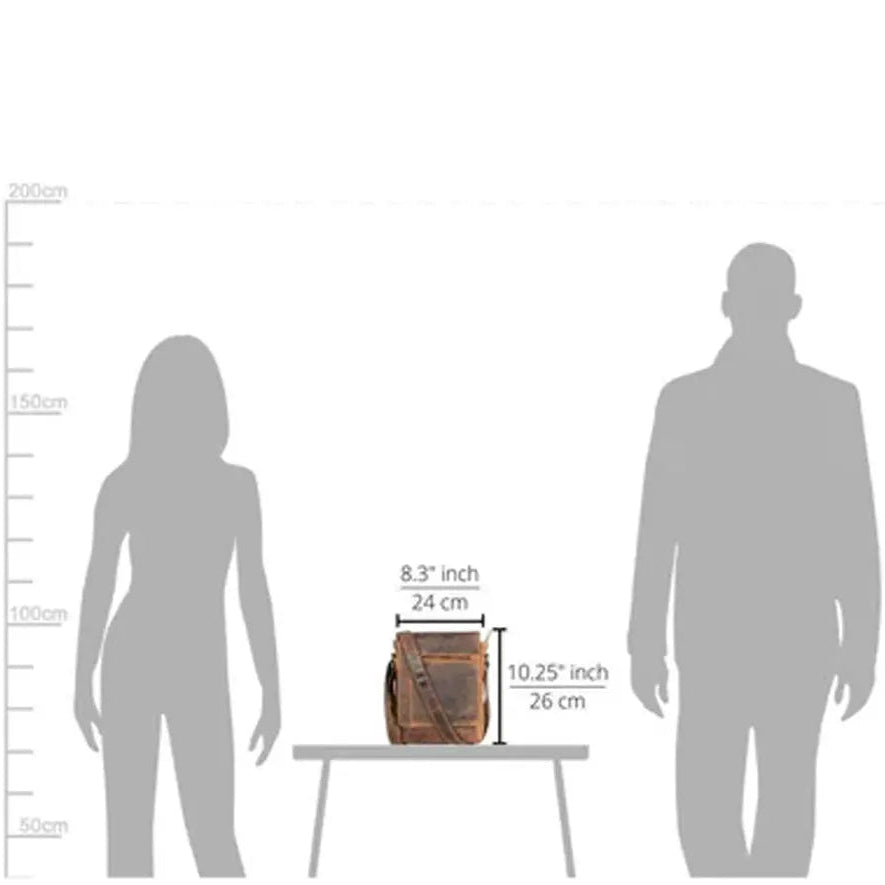 Bolso Mensajero Mini Henry de Cuero GreenwoodEX-STOCK Canada