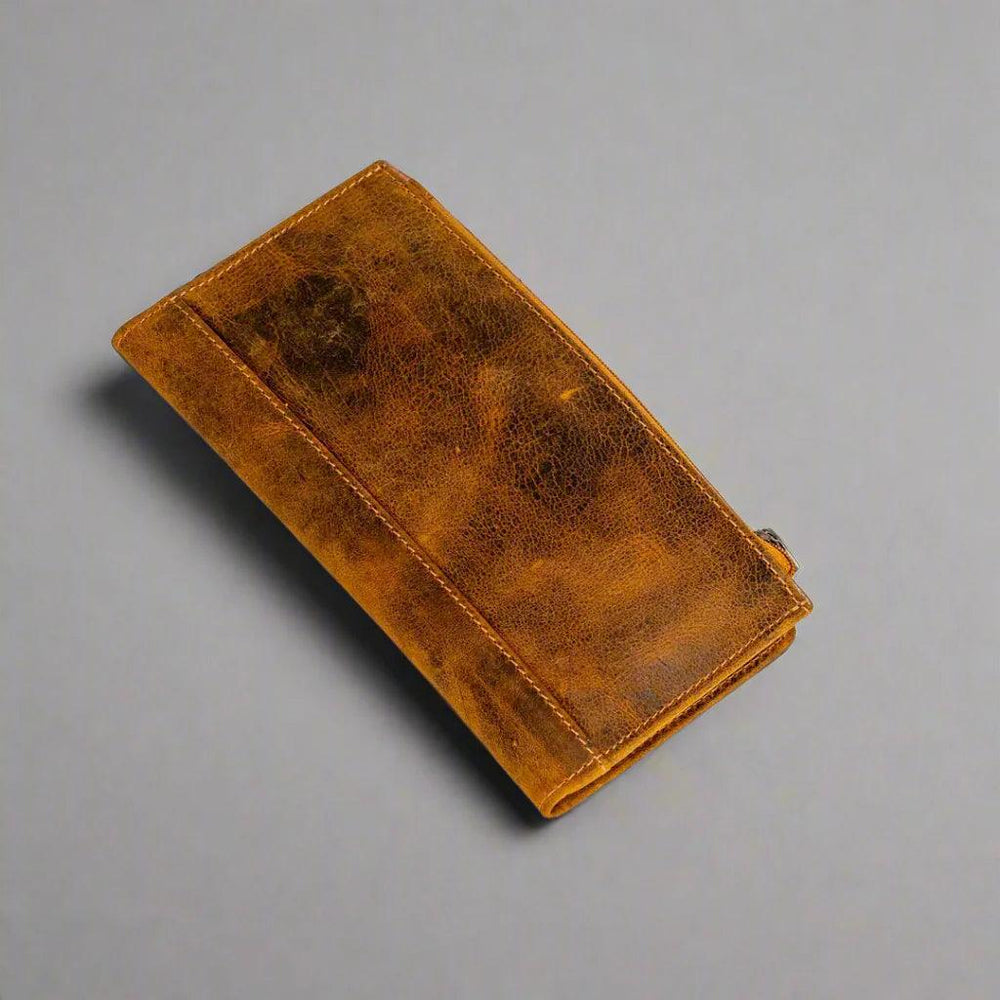 Greenwood Leather RFID Wallet with Zipper Pocket EX-STOCK Canada