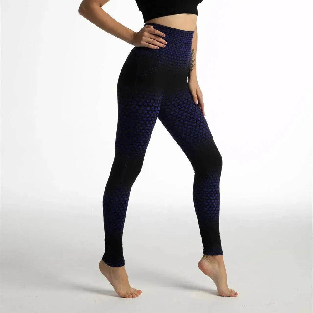 Gym High Waist Leopard Print Leggings - EX-STOCK Canada