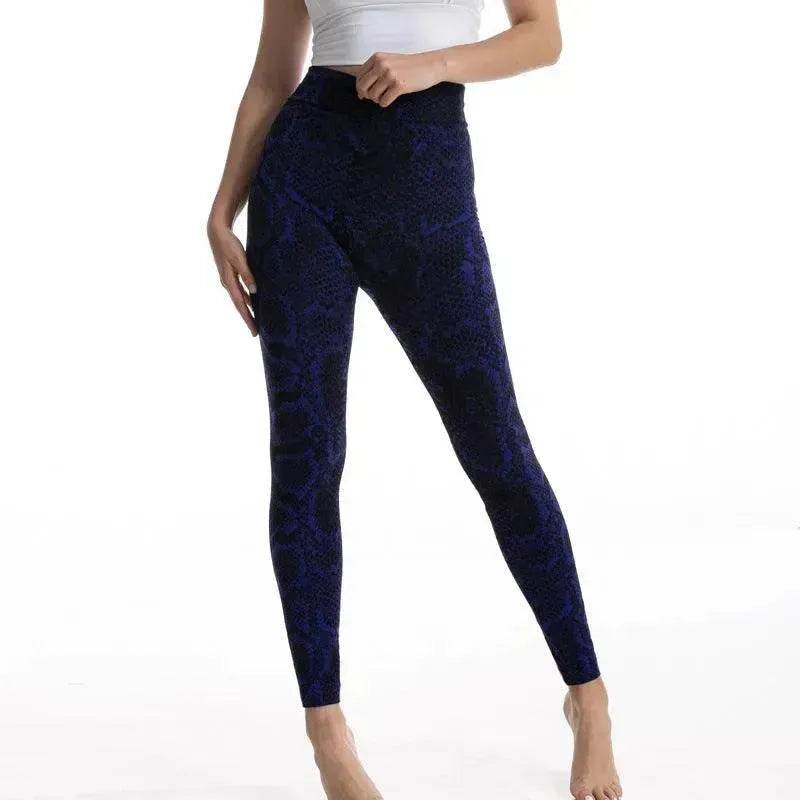 Gym High Waist Leopard Print Leggings - EX-STOCK Canada