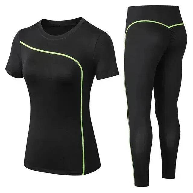 Tenue de sport avec pantalon de training de gym EX-STOCK Canada