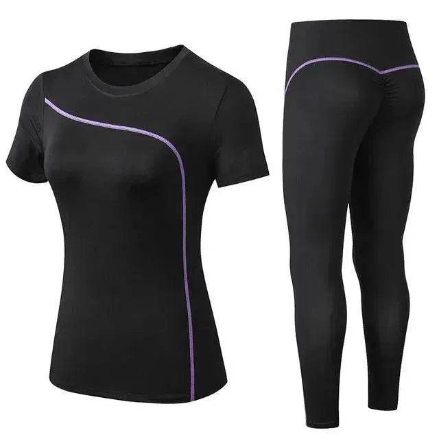 Tenue de sport avec pantalon de training de gym EX-STOCK Canada