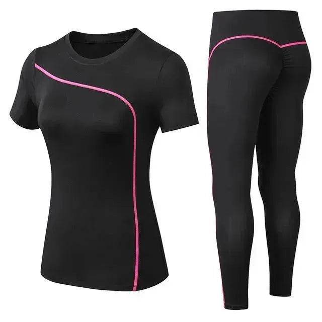 Tenue de sport avec pantalon de training de gym EX-STOCK Canada