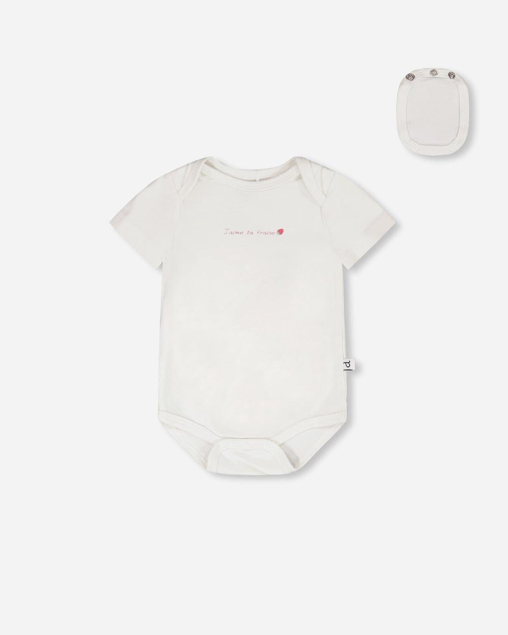 Evolutive Cotton Jersey 3 Pack Onesie White