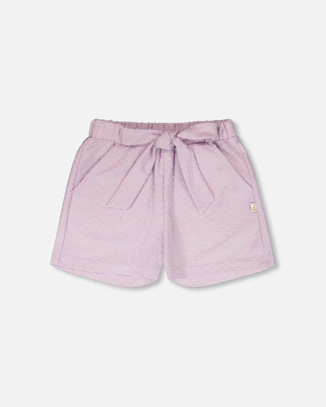 Shorts en jersey lavande