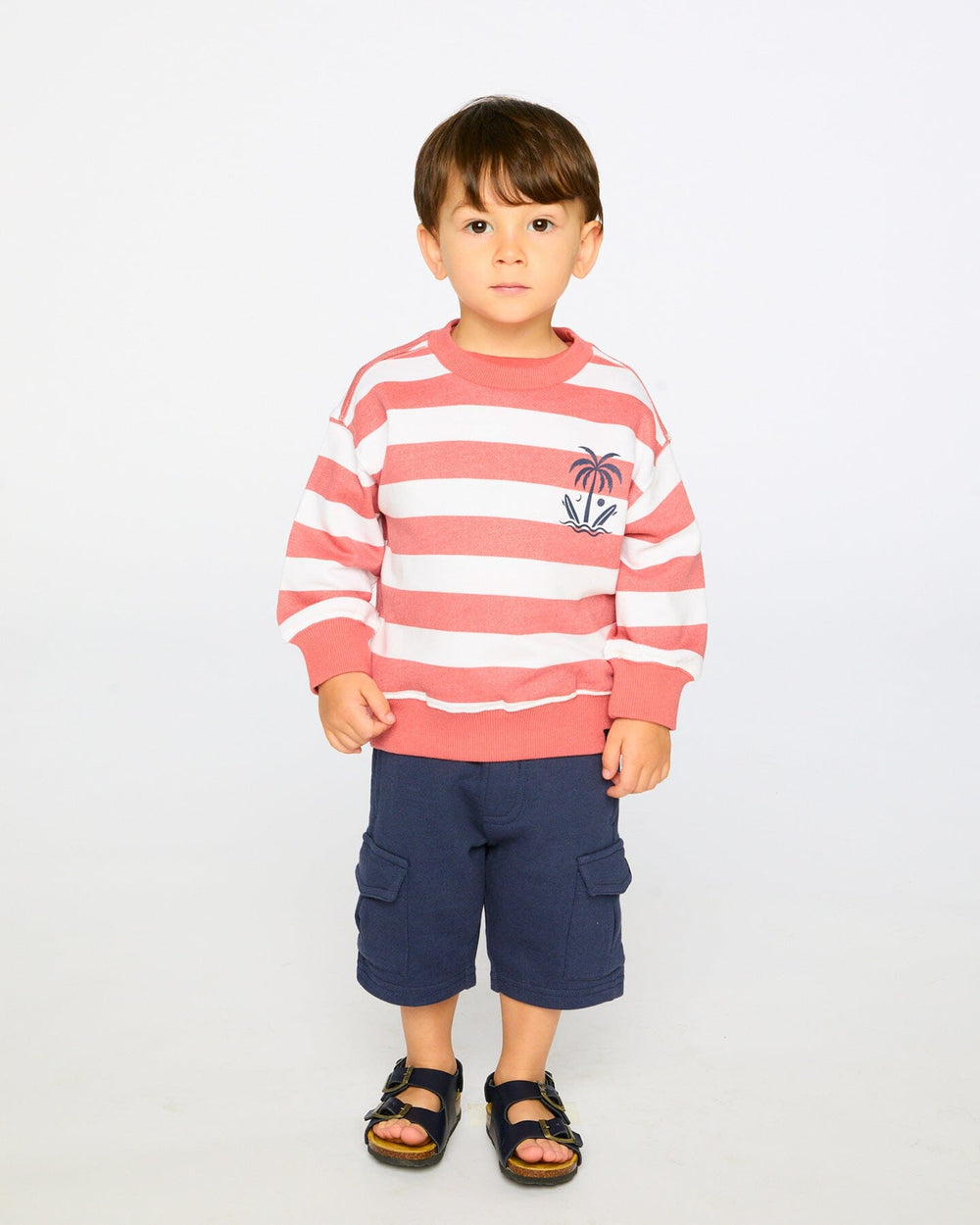 Shorts en molleton bleu