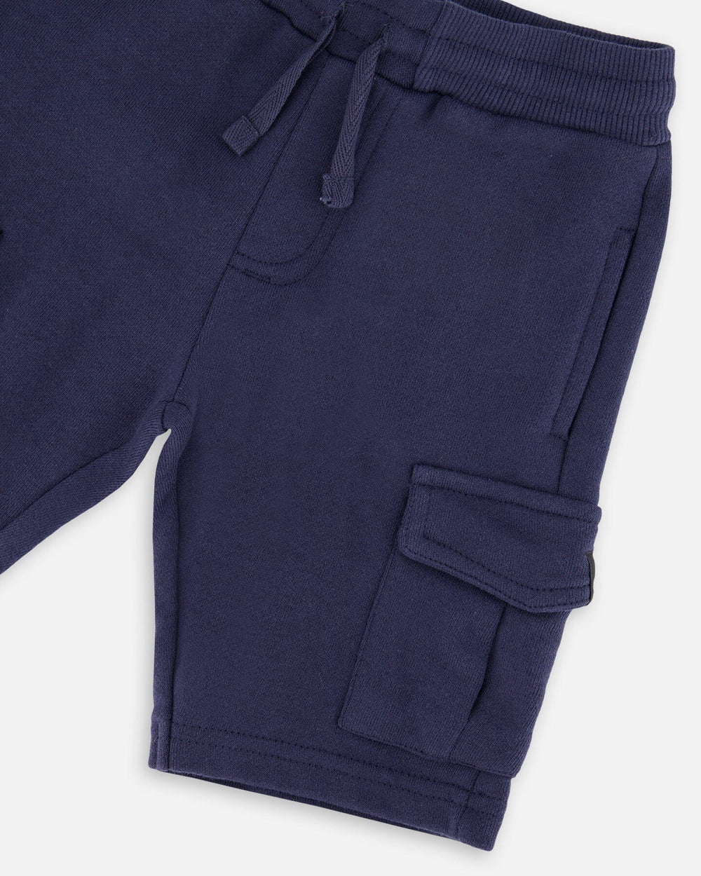 Shorts en molleton bleu