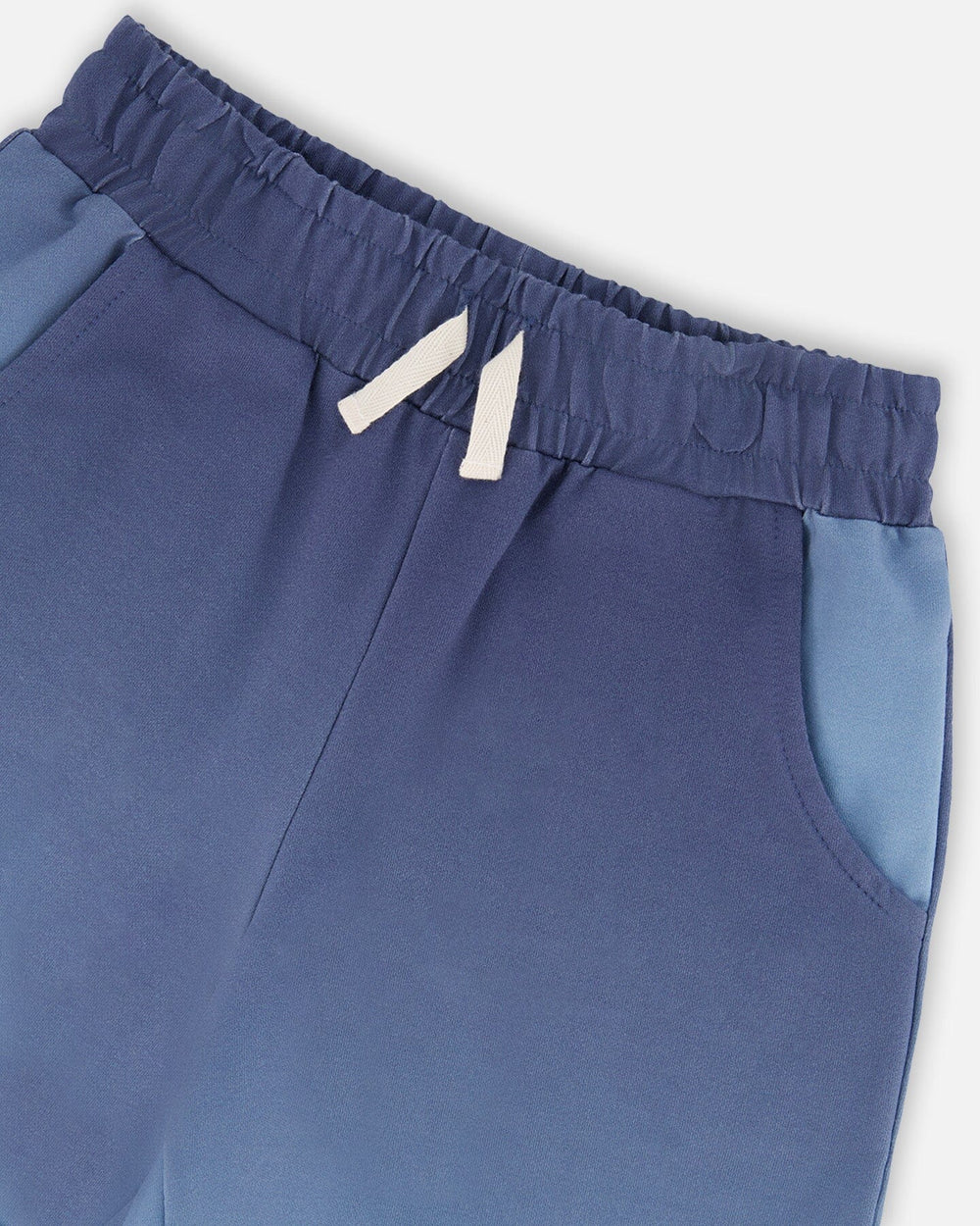 Ensemble Haut Sans Manches et Short Dégradé Bleu