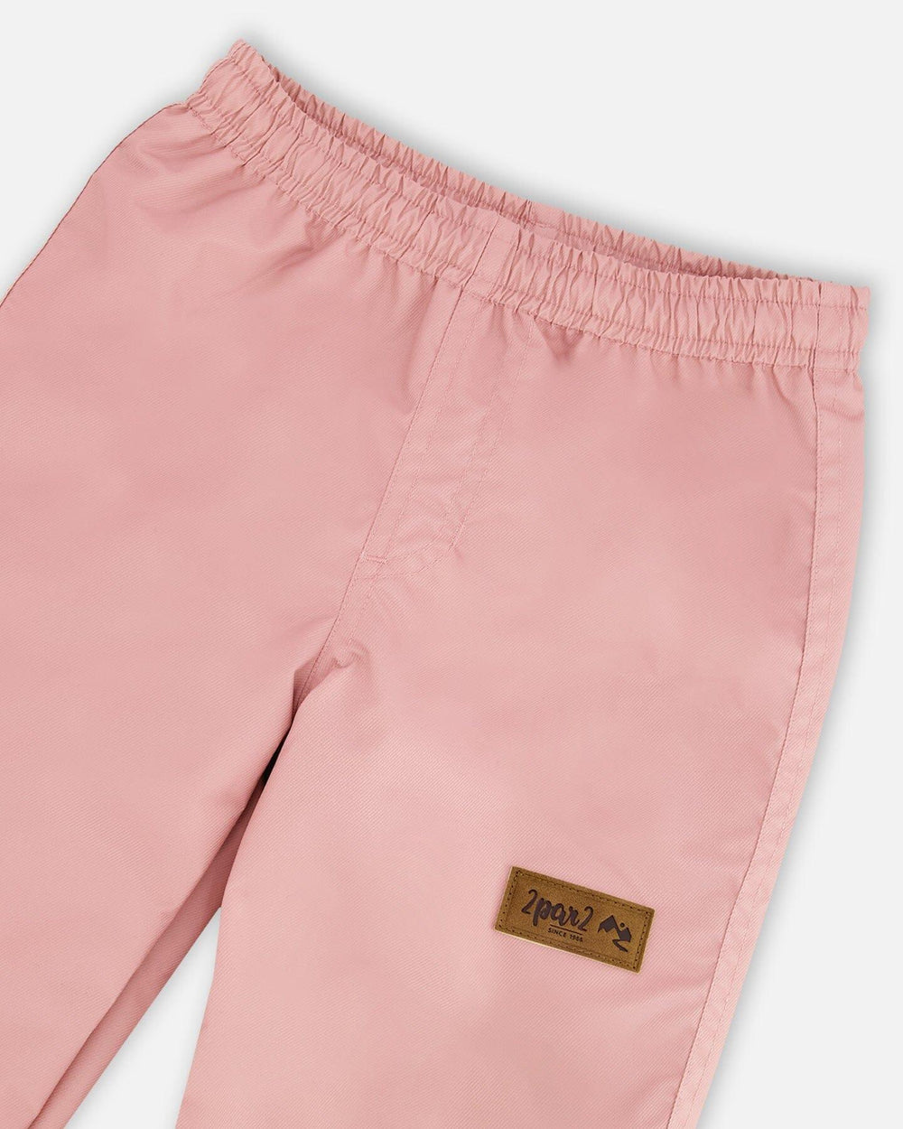 Pantalon de bain en polyester recyclé rose clair