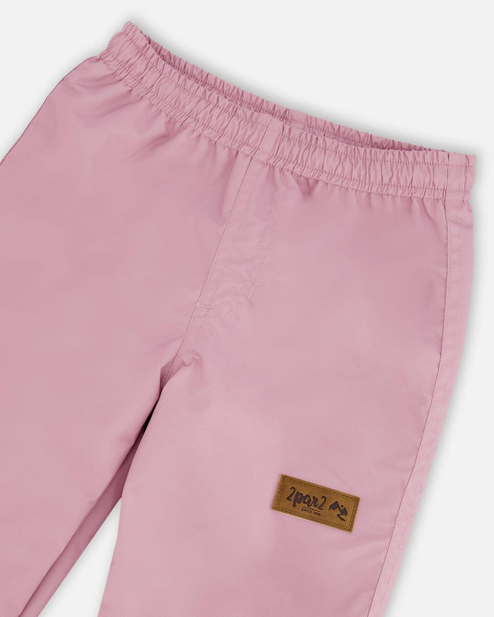Pantalon de Pluie en Polyester Recyclé Lilas