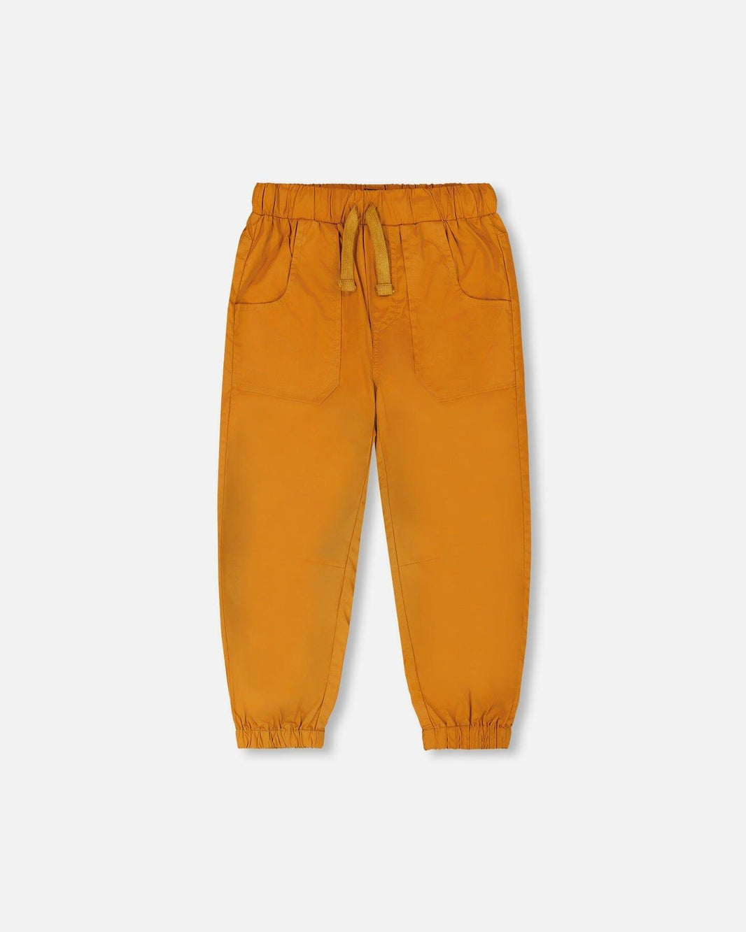 Jogger Parachute Avec Poches à Patch Sucre Brun
