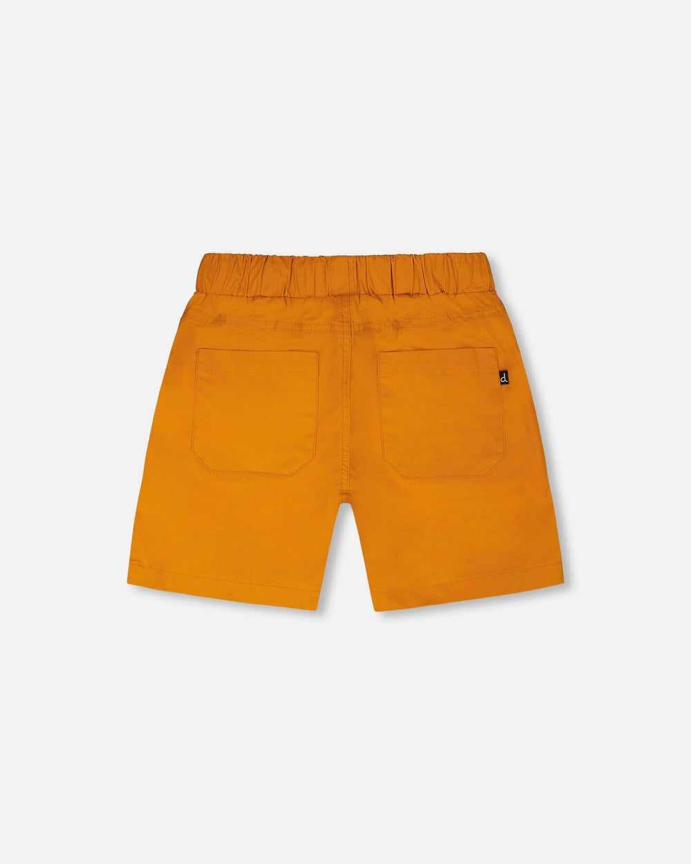 Shorts Parachute Avec Poches Plaquées Orange Brûlé