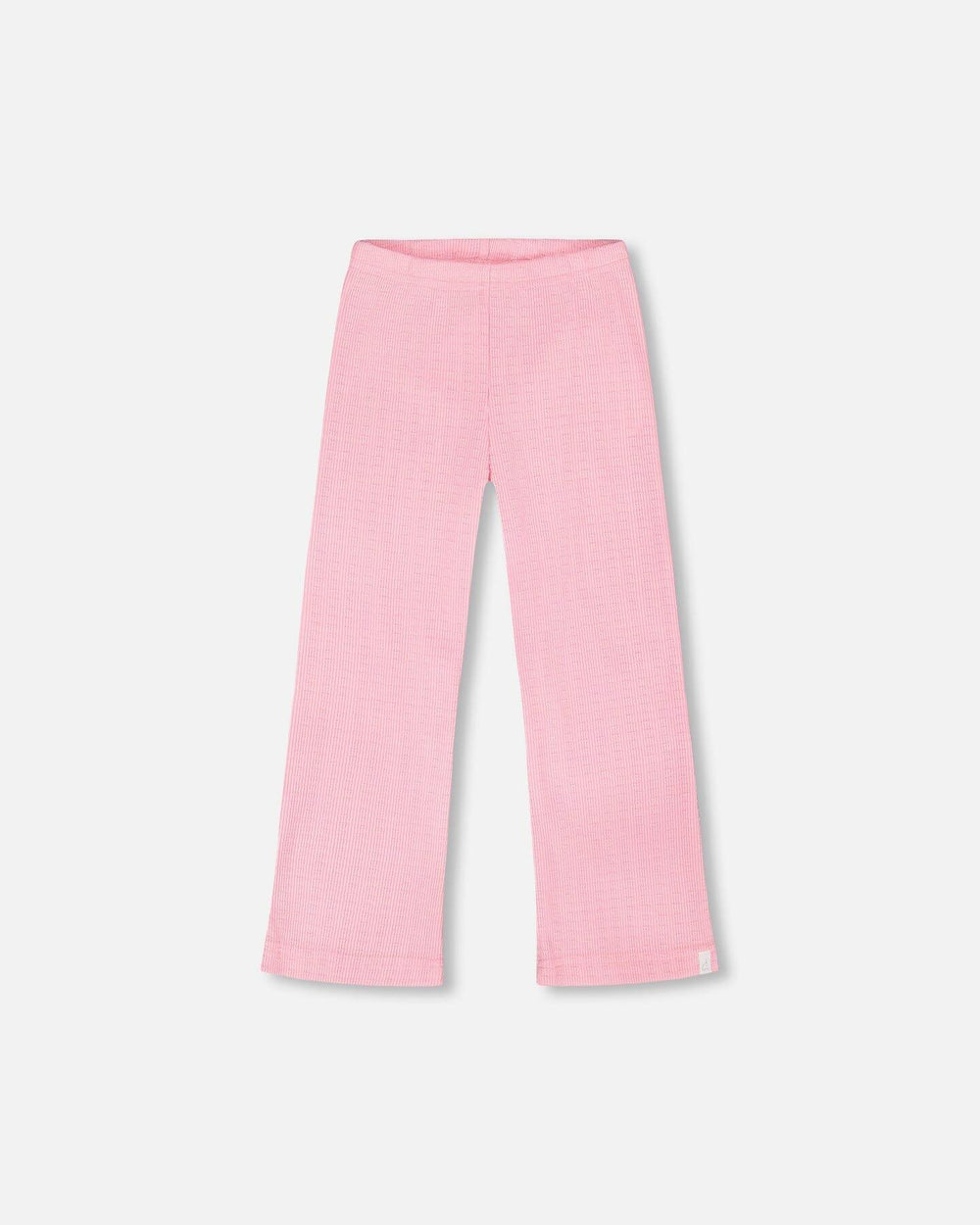Leggings en jersey froncé rose