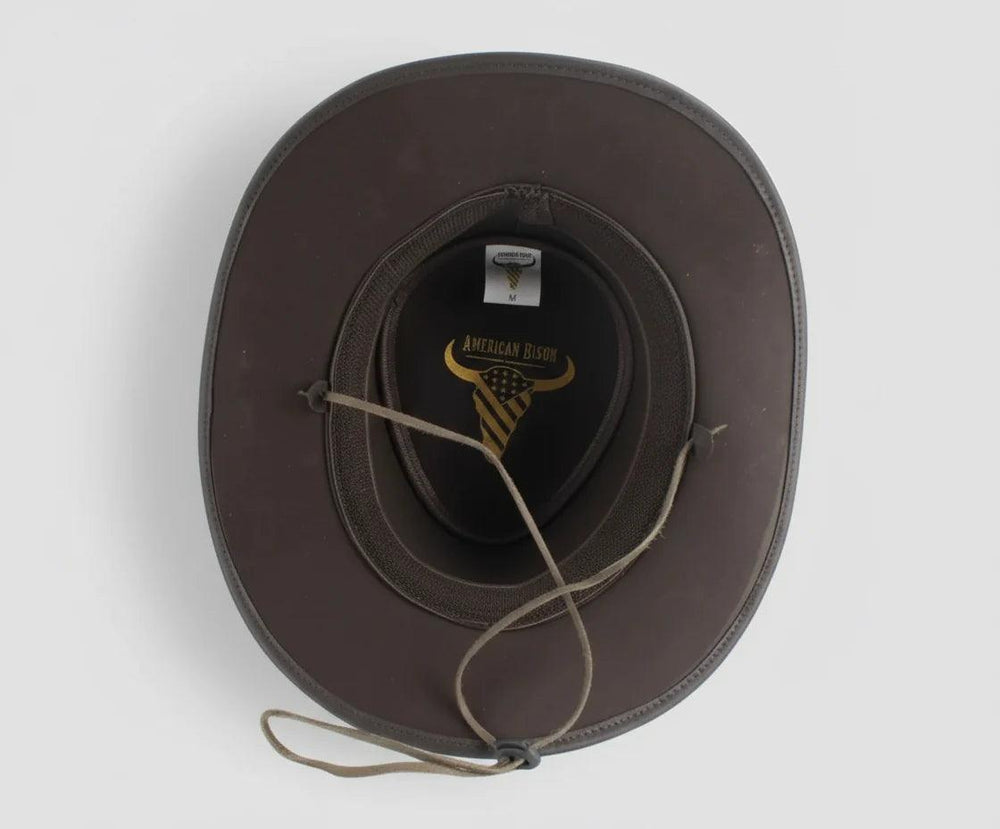 Shapeable Cowboy Hat with 12 Gauge Bullet Slice & Embellishments EX-STOCK Canada