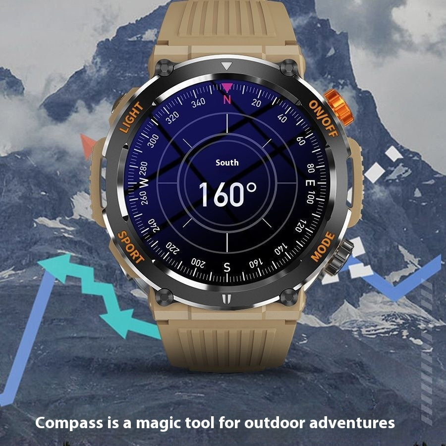 Montre Intelligente HT17 Appels Bluetooth Boussole ExtérieureEX-STOCK Canada