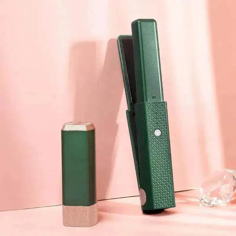 Lisseur à cheveux sans fil USB Lisseur à cheveux mini céramique Fer à friser cheveux 3 températures constantes Fer plat portable pour voyage - EX-STOCK Canada