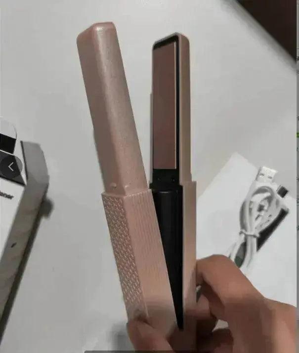 Lisseur à cheveux sans fil USB Lisseur à cheveux mini céramique Fer à friser cheveux 3 températures constantes Fer plat portable pour voyage - EX-STOCK Canada