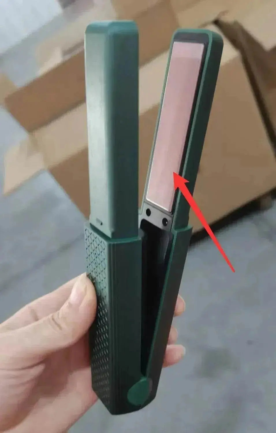 Hair Straightener Cordless Usb Hair Straightener Mini Ceramics Hair Curler 3 Constant Temperature Portable Flat Iron For Travel - EX-STOCK Canada