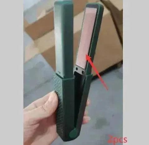 Lisseur à cheveux sans fil USB Lisseur à cheveux mini céramique Fer à friser cheveux 3 températures constantes Fer plat portable pour voyage - EX-STOCK Canada