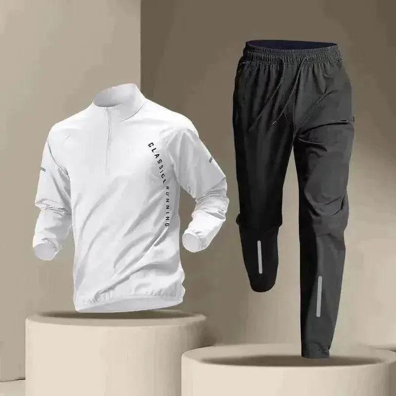 Vêtements de sport pour hommes à demi-fermeture éclair, manches longues, à séchage rapide - EX-STOCK Canada