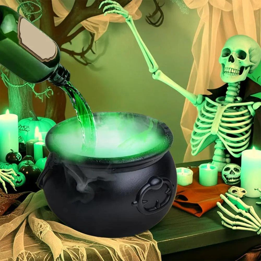 Halloween Black Wizard Bowl Magic Float Bottle And Diffuser Indoor Home Bar Magic Party Horror Ghost Props Halloween Decoration - EX-STOCK Canada