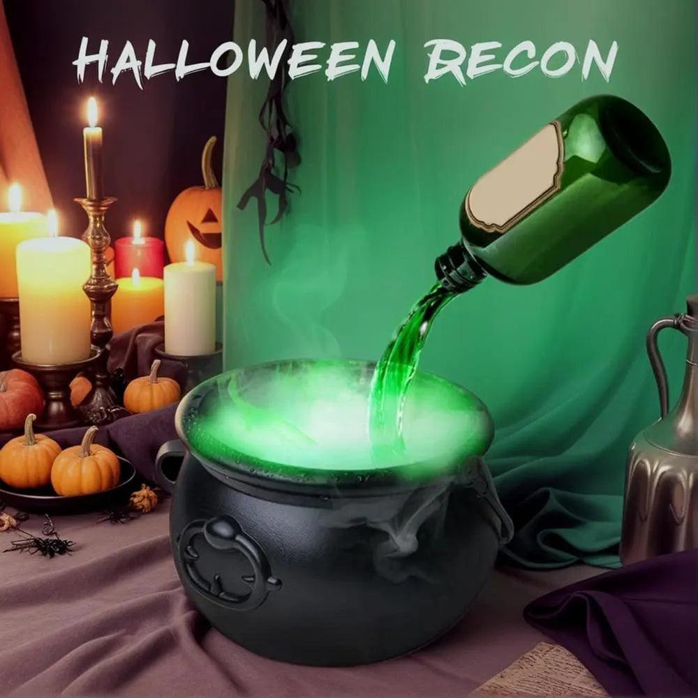 Halloween Black Wizard Bowl Magic Float Bottle And Diffuser Indoor Home Bar Magic Party Horror Ghost Props Halloween Decoration - EX-STOCK Canada