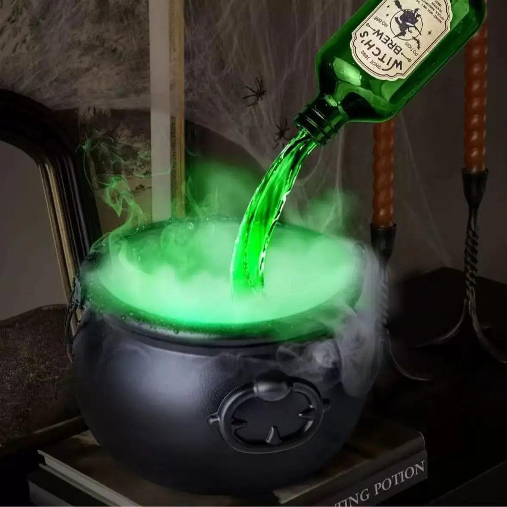 Halloween Black Wizard Bowl Magic Float Bottle And Diffuser Indoor Home Bar Magic Party Horror Ghost Props Halloween Decoration - EX-STOCK Canada