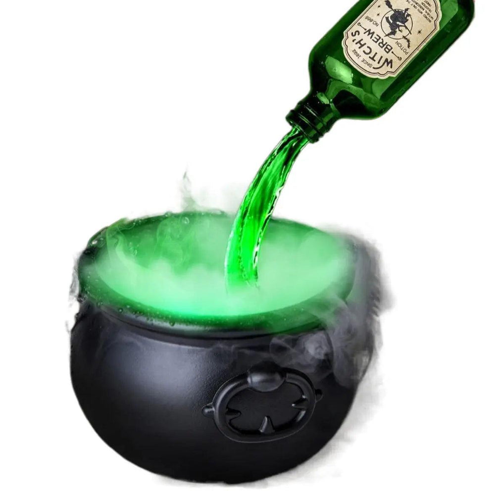Halloween Black Wizard Bowl Magic Float Bottle And Diffuser Indoor Home Bar Magic Party Horror Ghost Props Halloween Decoration - EX-STOCK Canada