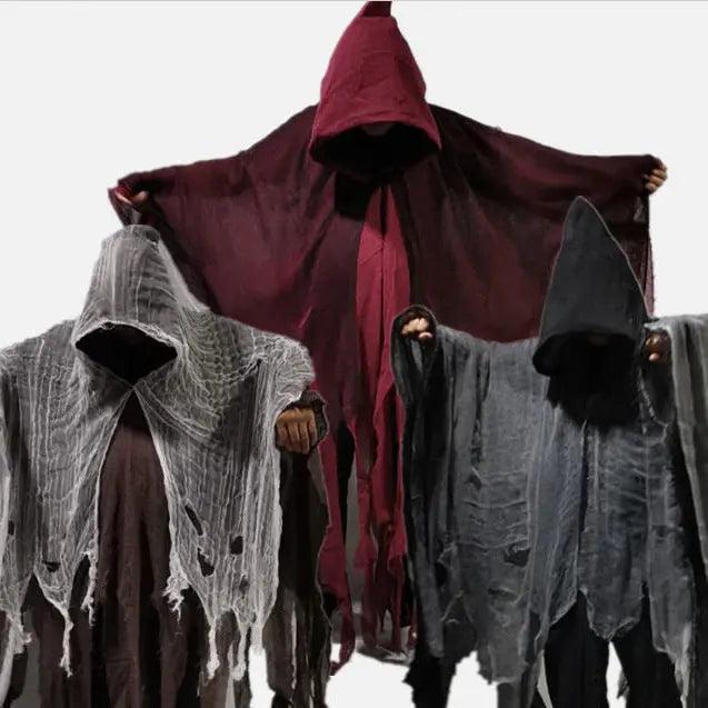 Halloween Cloak Cos Zombie Clothing Skull Cloak Props - EX-STOCK Canada