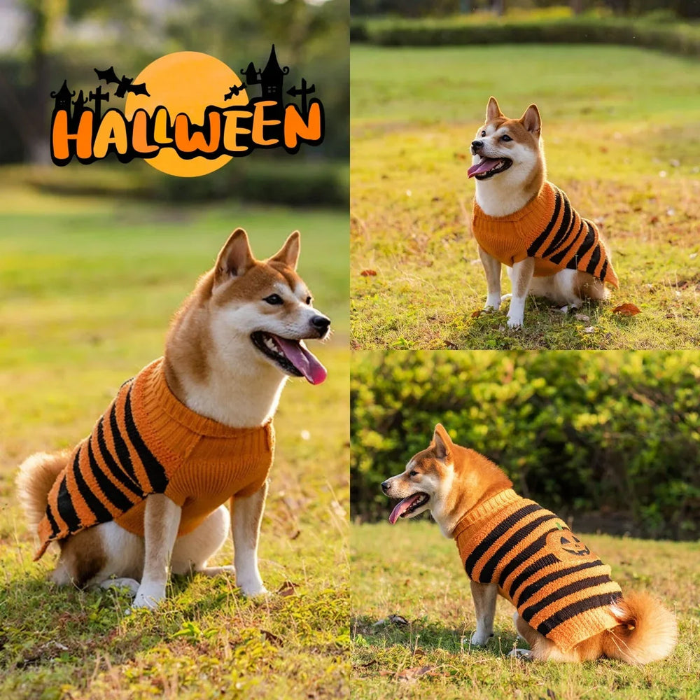 Suéteres de Halloween para perros, disfraz de mascota, suéter cálido de ocio, ropa de cosplay para perros, atuendos para mascotasEX-STOCK Canada